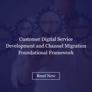 Customer Digital Service Development and Channel Migration Foundational Framework